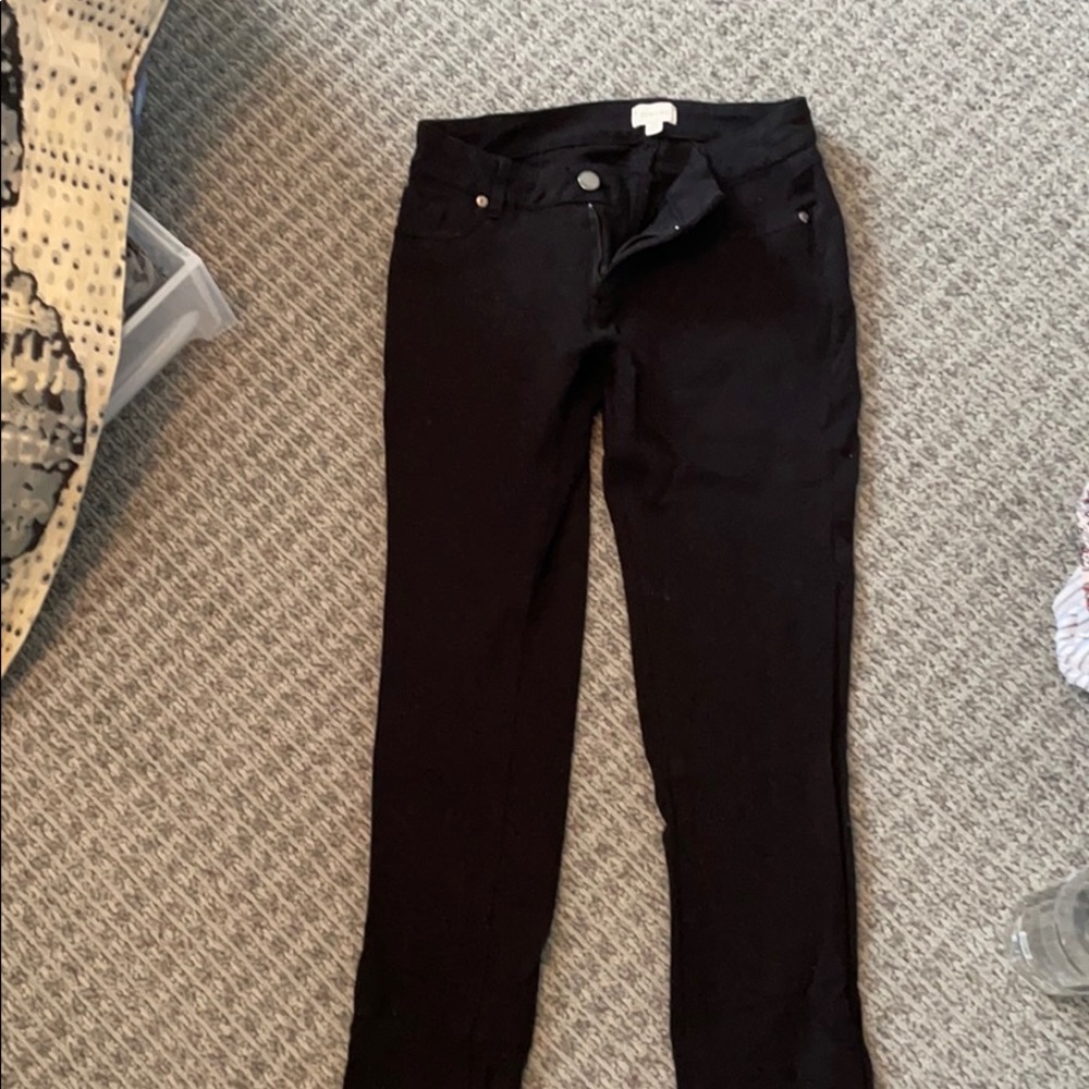 Timing black jeggings